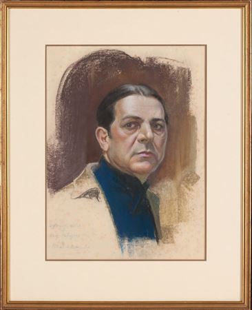 Portrait of Haig Patigian, 1930s. by Peter Ilyin - Auction record, sale price, and art valuation. Compare with similar artists and explore comparable artworks.