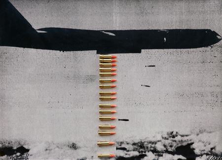 Sample artwork by Wolf Vostell (1932 - 1998), known for fluxus, prints, videos, installation, environments - View similar artists and auction records