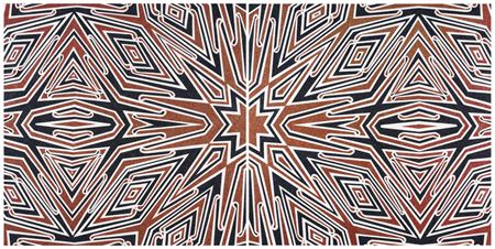 Te Whenua o te Rangi 2015 by Reuben Paterson - Auction record, sale price, and art valuation. Compare with similar artists and explore comparable artworks.