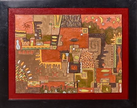 Terracotta Tile by John L Pappas - Auction record, sale price, and art valuation. Compare with similar artists and explore comparable artworks.