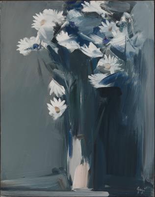 The Daisies - 1965 by Fermin Aguayo - Auction record, sale price, and art valuation. Compare with similar artists and explore comparable artworks.
