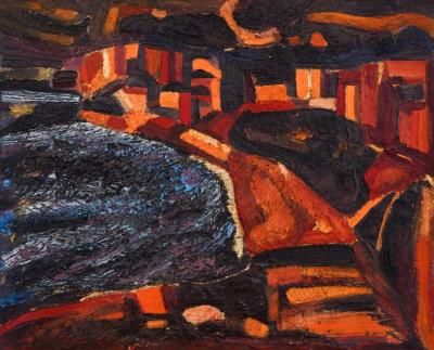 Pancharevo Lake [late 1970s] by Genko Genkov - Auction record, sale price, and art valuation. Compare with similar artists and explore comparable artworks.