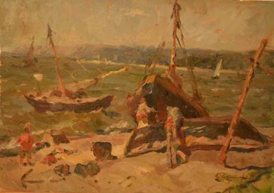 Sample artwork by Leonid Ivanovich Tchernov (1915 - 1992), known for painting - View similar artists and auction records