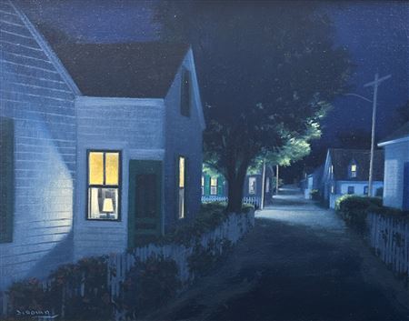 Night Light by John Dowd - Auction record, sale price, and art valuation. Compare with similar artists and explore comparable artworks.