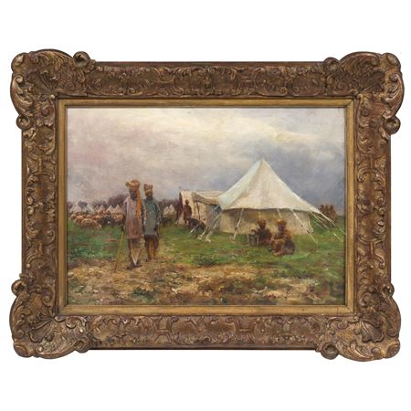 Sample artwork by Francois Richard de Montholon (1856 - 1940), known for landscape painting - View similar artists and auction records