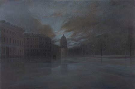 Untitled (View from Skt. Petersborg) by Ulrik Moller - Auction record, sale price, and art valuation. Compare with similar artists and explore comparable artworks.