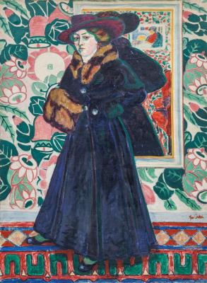 Portrait of a Woman in Front of a Mirror, probably c. 1919 by Jan Cockx - Auction record, sale price, and art valuation. Compare with similar artists and explore comparable artworks.