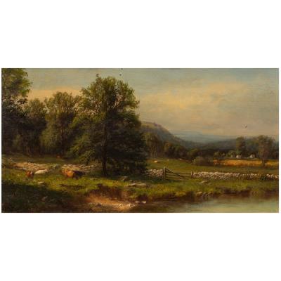 Summer Landscape by Julie Hart (Kempson) Beers - Auction record, sale price, and art valuation. Compare with similar artists and explore comparable artworks.