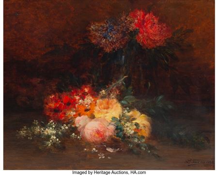 Sample artwork by Eugène Baudin (1843 - 1907), known for still life paintings - View similar artists and auction records