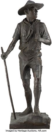 Sample artwork by Peter Fillerup (Born 1953), known for sculptor-animal and figure - View similar artists and auction records