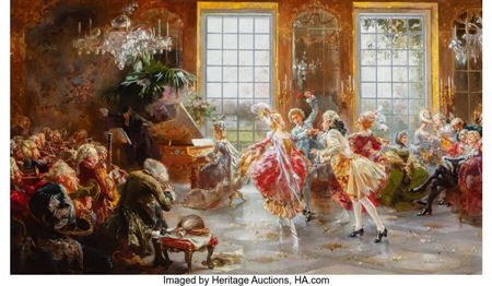 Sample artwork by Sinibaldo Tordi (1876 - 1955), known for costume painting with spanish intonation, meticulous attention to detail. - View similar artists and auction records