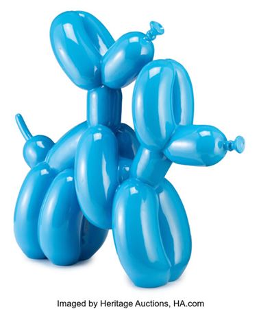 Humping Balloon Dogs (Blue 50) by Whatshisname - Auction record, sale price, and art valuation. Compare with similar artists and explore comparable artworks.