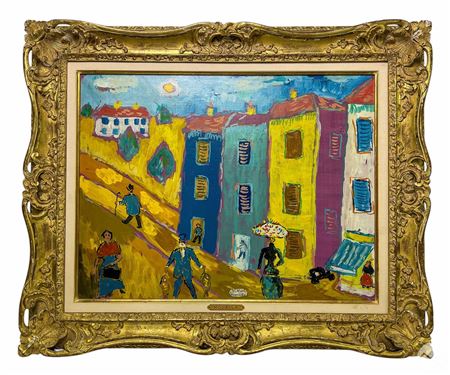 Pêcheur (The Fisherman) by Fikret Mualla - Auction record, sale price, and art valuation. Compare with similar artists and explore comparable artworks.
