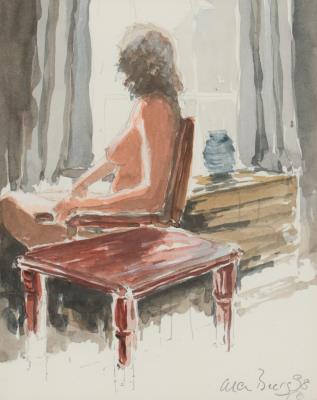 THE DRESSING ROOM by Alan Beers - Auction record, sale price, and art valuation. Compare with similar artists and explore comparable artworks.