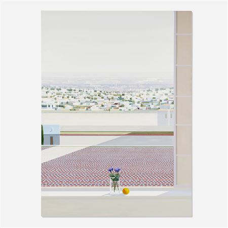 Hollywood Hills Landscape by Larry Cohen - Auction record, sale price, and art valuation. Compare with similar artists and explore comparable artworks.
