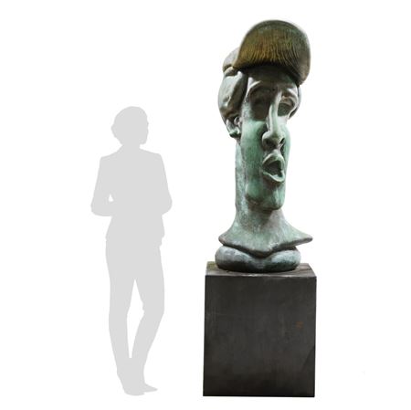 Sample artwork by Richard Jolley (Born 1952), known for glass sculpture - View similar artists and auction records