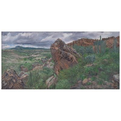 Sample artwork by Nicolas Moreno (1923 - 2012), known for painting - View similar artists and auction records
