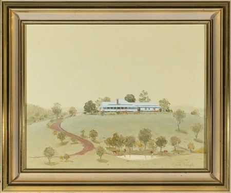 The white house by Max Boyd - Auction record, sale price, and art valuation. Compare with similar artists and explore comparable artworks.
