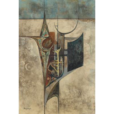Sample artwork by Donald Morison Buyers (1930 - 2003), known for painting, commercial art - View similar artists and auction records