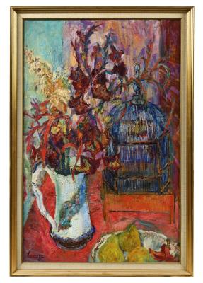 Sample artwork by Germaine Lacaze (1908 - 1994), known for painting - View similar artists and auction records