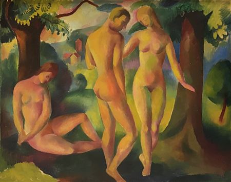 Sample artwork by Karl Gunschmann (1895 - 1984), known for painting - View similar artists and auction records