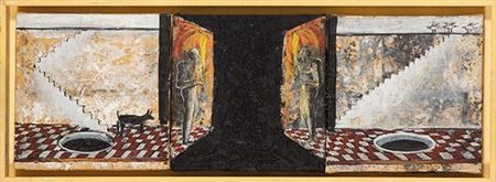 Sample artwork by Lita Mora (Born 1958), known for painting - View similar artists and auction records