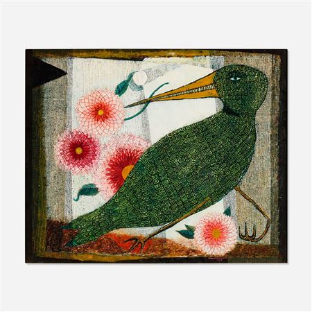 Strange Bird by Edward Stevens - Auction record, sale price, and art valuation. Compare with similar artists and explore comparable artworks.