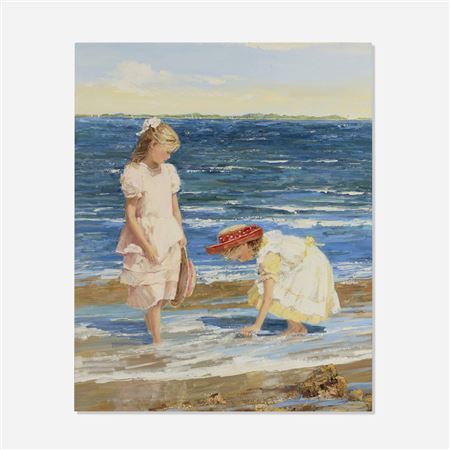 A May Morning by Sally Swatland - Auction record, sale price, and art valuation. Compare with similar artists and explore comparable artworks.