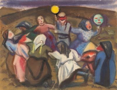 KINDERKARNEVAL IM ERZGEBIRGE by Curt Querner - Auction record, sale price, and art valuation. Compare with similar artists and explore comparable artworks.