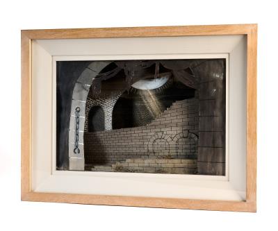 SET DESIGN FOR THE DUNGEON IN THE RAKE'S PROGRESS by Osbert Lancaster - Auction record, sale price, and art valuation. Compare with similar artists and explore comparable artworks.