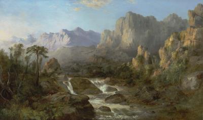 Canadian Landscape by Robert Seldon Duncanson - Auction record, sale price, and art valuation. Compare with similar artists and explore comparable artworks.