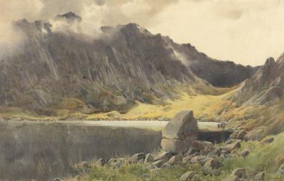 Devil's Kitchen (Clogwyn y Geifr) - Snowdonia Wales by Isaac Cooke - Auction record, sale price, and art valuation. Compare with similar artists and explore comparable artworks.