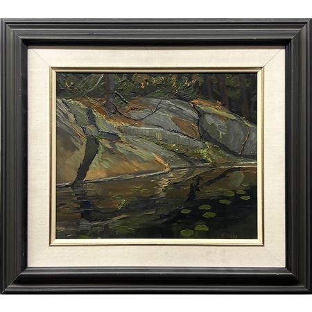 Georgian Bay South of Ojibway Island Near Pointe au Baril by Lawrence Nickle - Auction record, sale price, and art valuation. Compare with similar artists and explore comparable artworks.