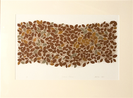 'Autumn Leaves' Artist's Proof Presentation Print by Satoru Abe - Image 1 of 2