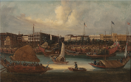 View of the Hongs, Canton - Image 1 of 4