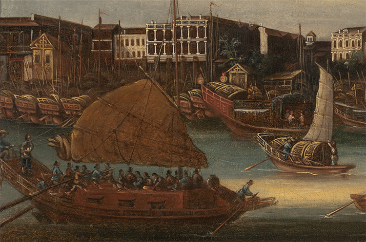 View of the Hongs, Canton - Image 3 of 4