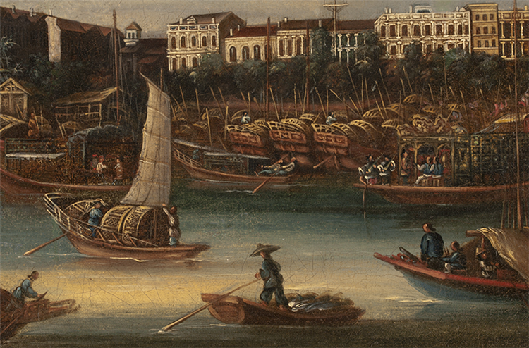 View of the Hongs, Canton - Image 4 of 4