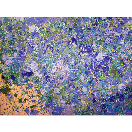 Walasse Ting (1929 - 2010)
Little Flowers under Moonlight