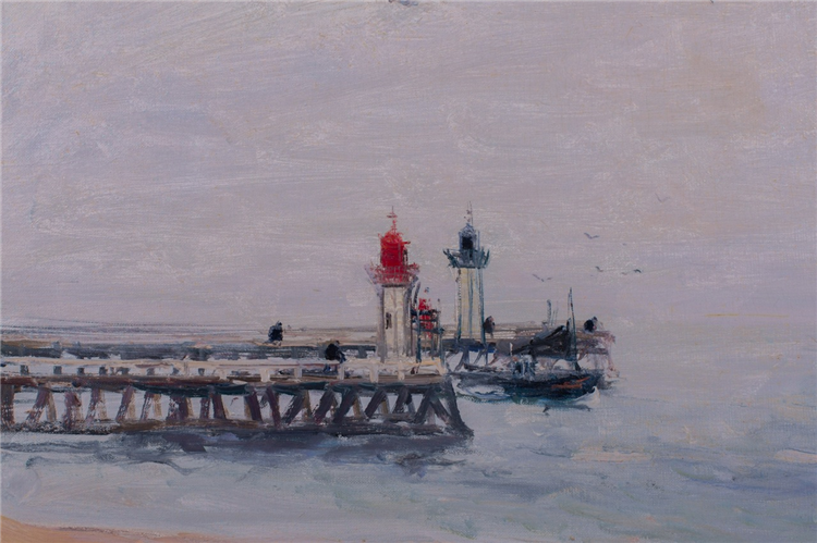 Brume Matinale a Trouville - Image 3 of 4