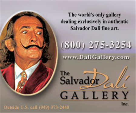 The Salvador Dali Gallery Inc logo - Salvador Dali specialist dealer in 31103 Rancho Viejo Rd, San Juan Capistrano, CA 92675