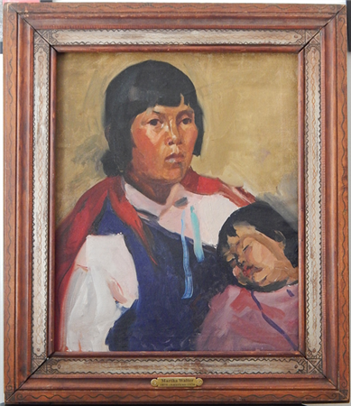 Navajo Mother and Child - Image 1 of 3