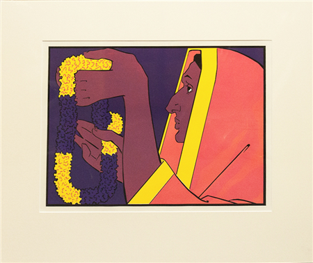 'Lei Offering' Artist's Proof Print by Jean Charlot - Image 1 of 2