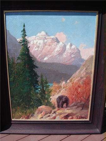 The Bear at St. Mary's Lake