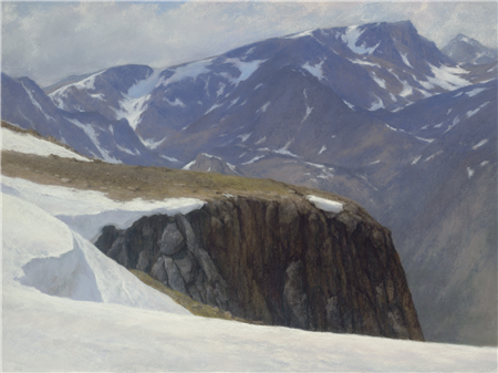 D. LaRue Mahlke Near to High Places 18x24 Pastel