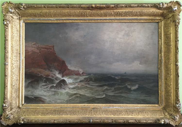 "Caswell's Peak, Star Island, Isles of Shoals, NH" - Image 2 of 2
