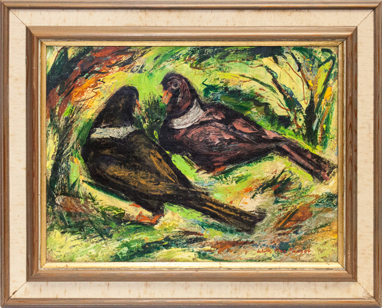 ‘Two Pidgeons’ by Juliette May Fraser - Image 2 of 2
