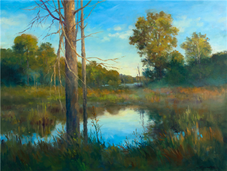 Clear Morning on the Marsh
