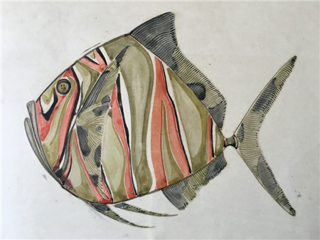 6 Watercolors by Walter Spies - Image 1 of 2