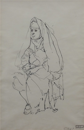 Seated Woman - Image 1 of 3