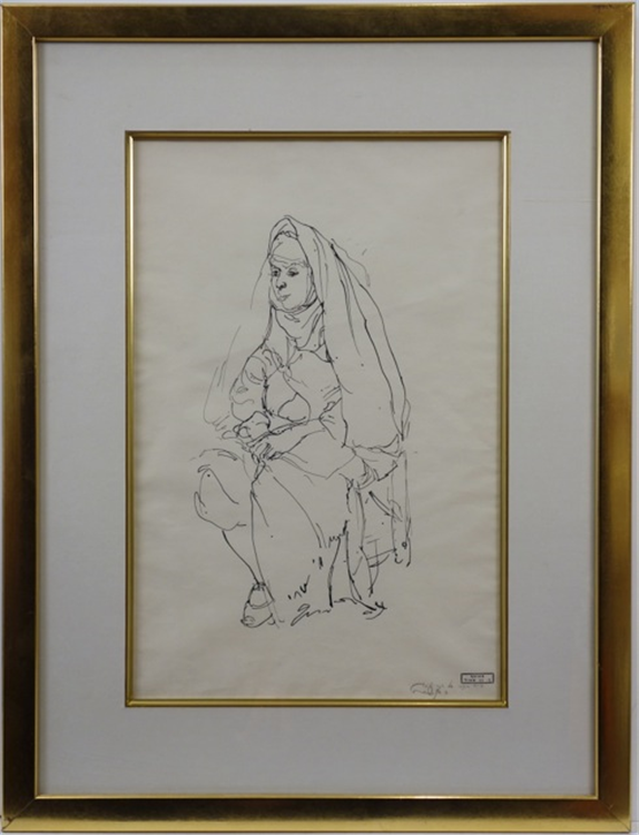 Seated Woman - Image 2 of 3